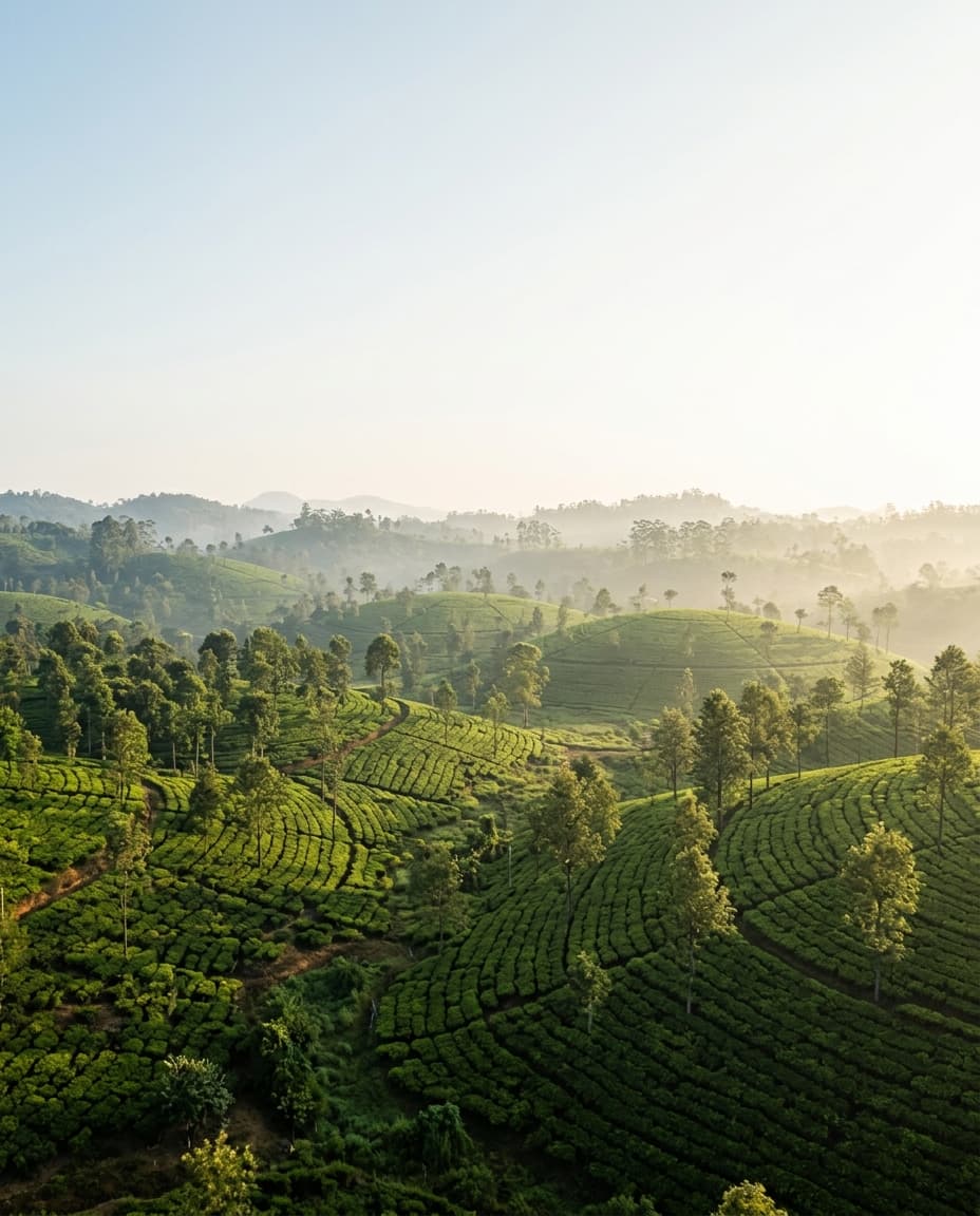 Sri Lankan countryside where Ceylon Importers sources its products