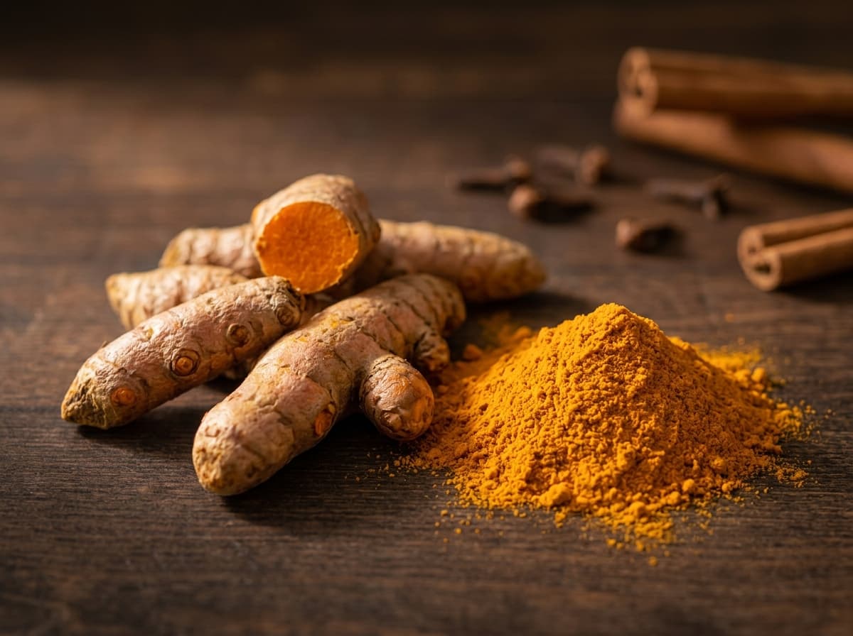 Turmeric, sourced from Sri Lanka